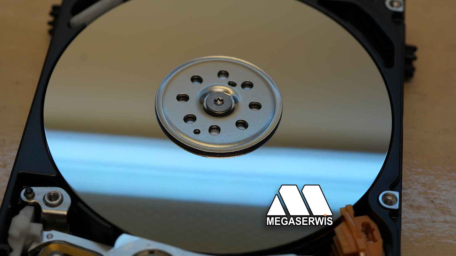 Inspekcja talerzy dysku WD